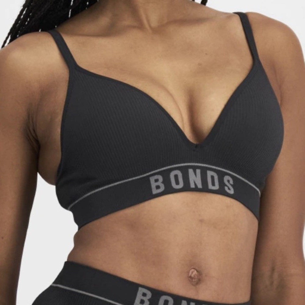 Bonds Classic Black Bra